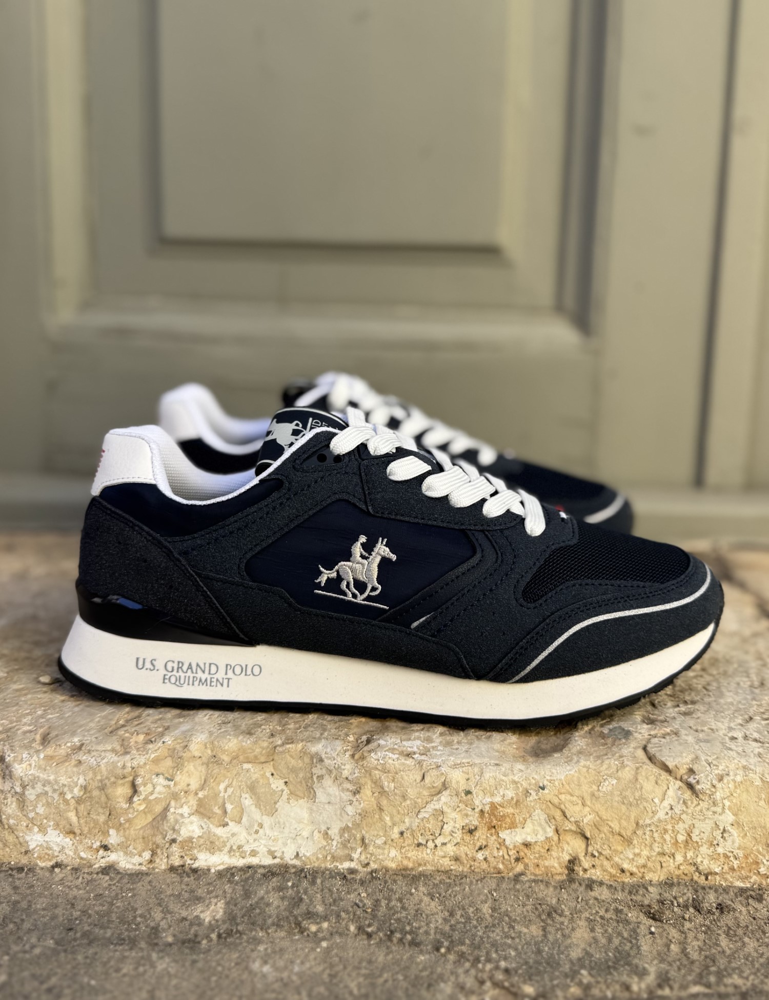 U.S. Grand Polo ανδρικά μπλε navy παπούτσια GPM12180 - US GRAND POLO - 